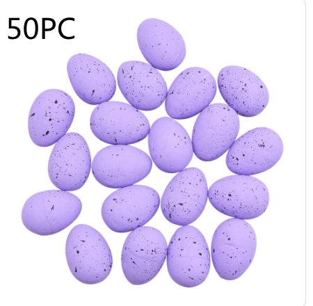 Easter Colorful Foam Simulation Bird Dove Egg