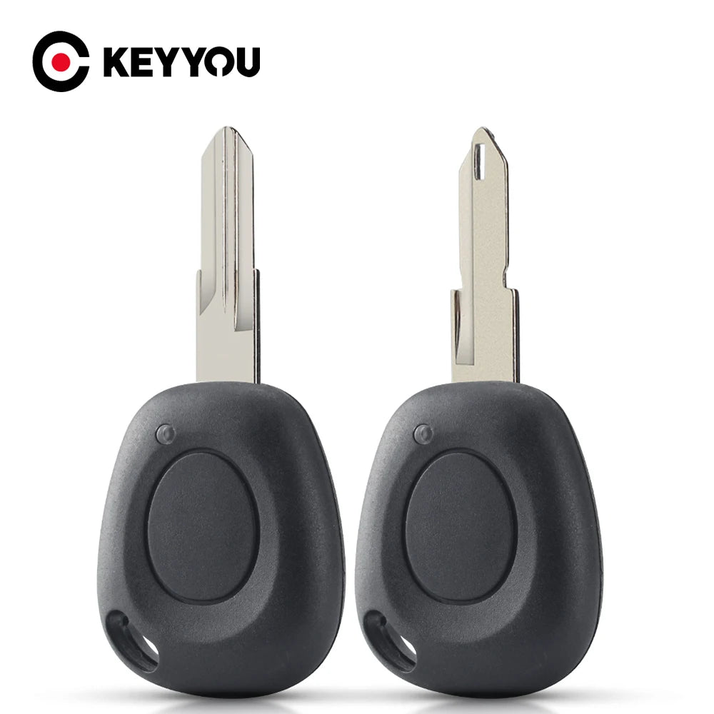 KEYYOU Soft/Hard Button Remote Key Case Shell For Renault Megane Clio Scenic Laguna Espace NE73/VAC102 Blade