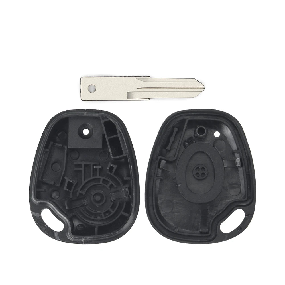 KEYYOU Soft/Hard Button Remote Key Case Shell For Renault Megane Clio Scenic Laguna Espace NE73/VAC102 Blade