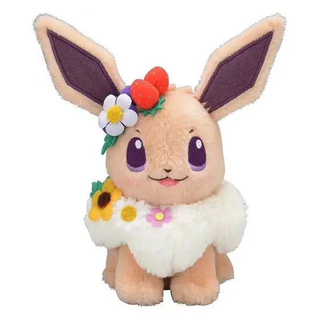 Easter Spring Festival Pikachu Peluche Eevee Plush Doll Pokemon Plush Toys Eevee Pikachu Stuffed Toys Children Xmas Kid Gift