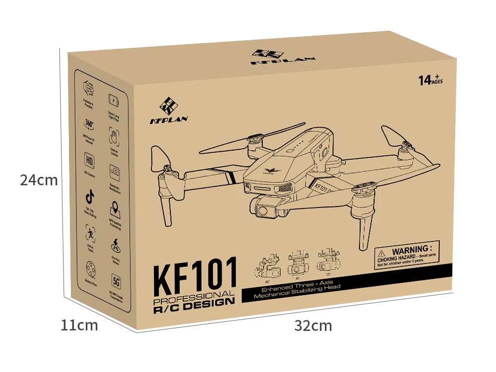 KF101 Max-S 5000M GPS Drone 4K Professional 8K HD Camera FPV Dron 3-Axis Gimbal Foldable Obstacle Avoidance RC Quadcopter Dron