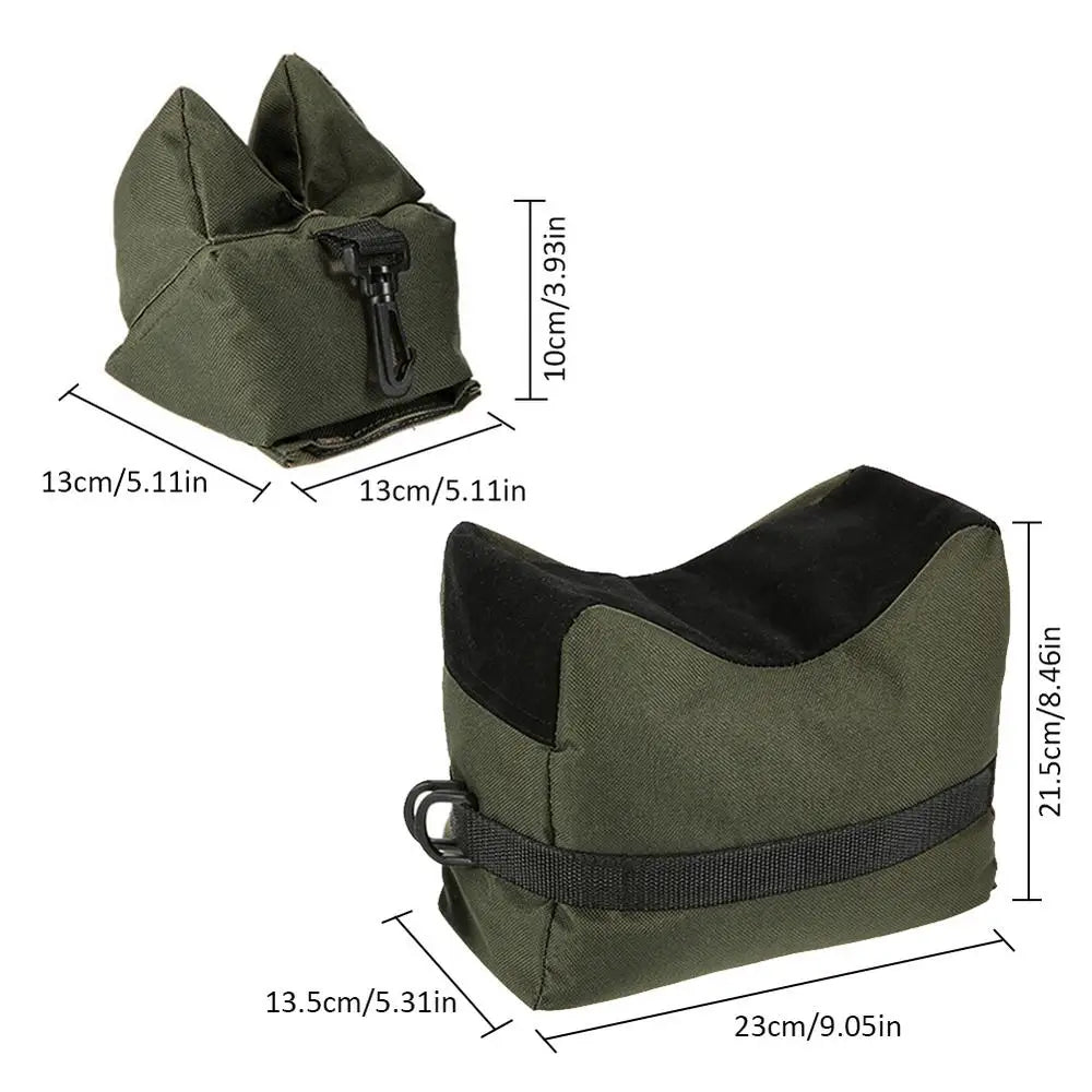 Outdoor Shooting Rest Bag Support Rifles Sandbag Set Portable Sniper Hunting Tacticals Guns Rest Target Stand CS Hunting Bag