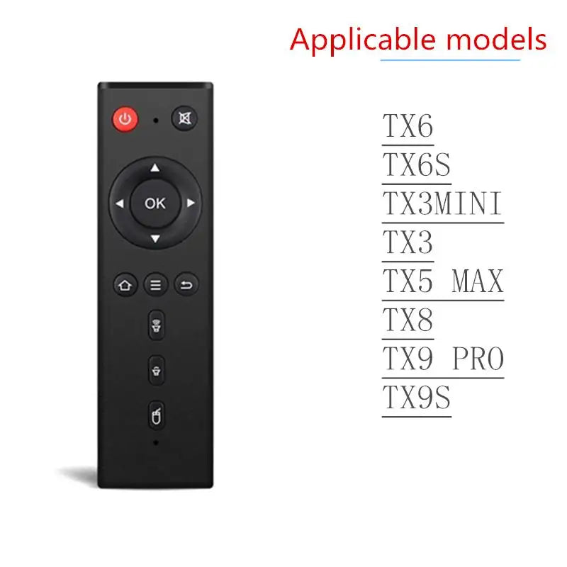 Universal Wireless Remote Control Replacement Controller For Android TV Box  for H96 Max TX3mini TX3 Pro TX6mini TX5 Pro TX2 TX9