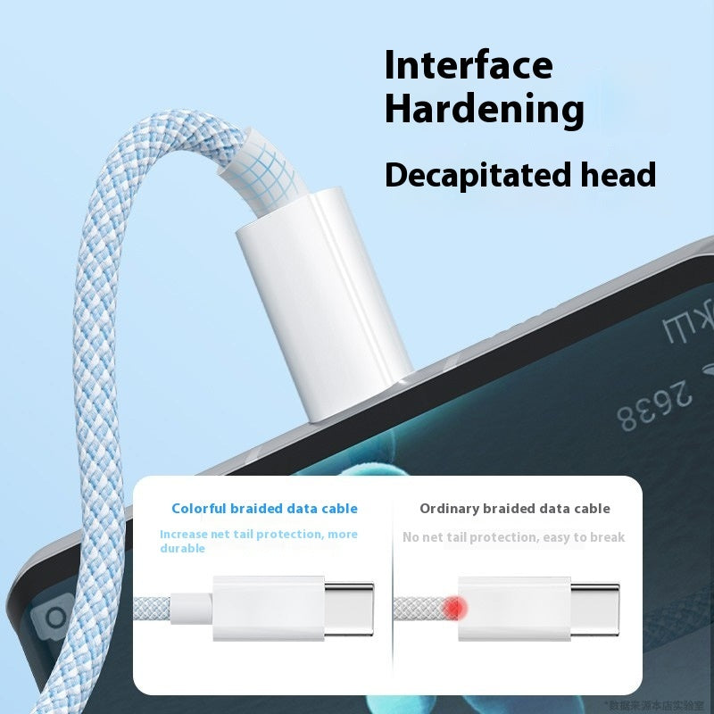 Three-in-one Data Cable 6A Multifunctional Fast Charge Line